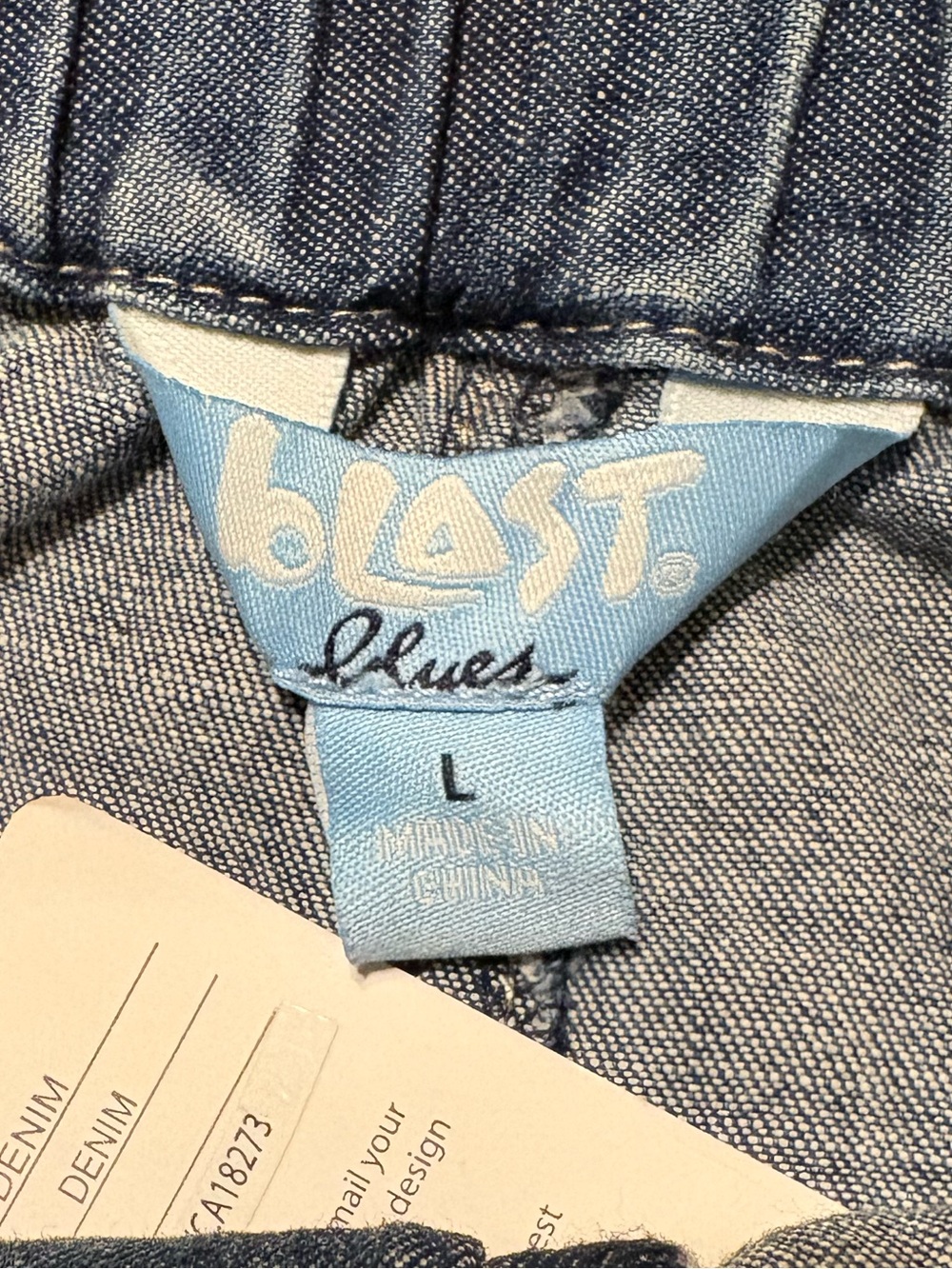 Blast Blues Denim Maxi Skirt - Picture 2 of 11